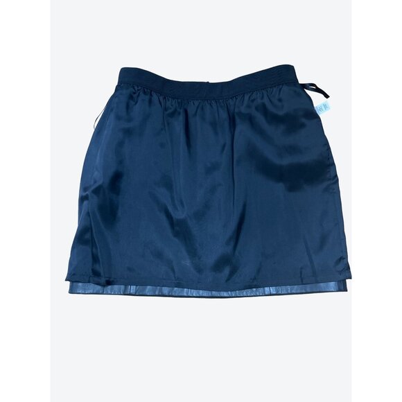 Ann Taylor LOFT Black Leather Skirt Above the Knee Size 10 - Picture 11 of 14